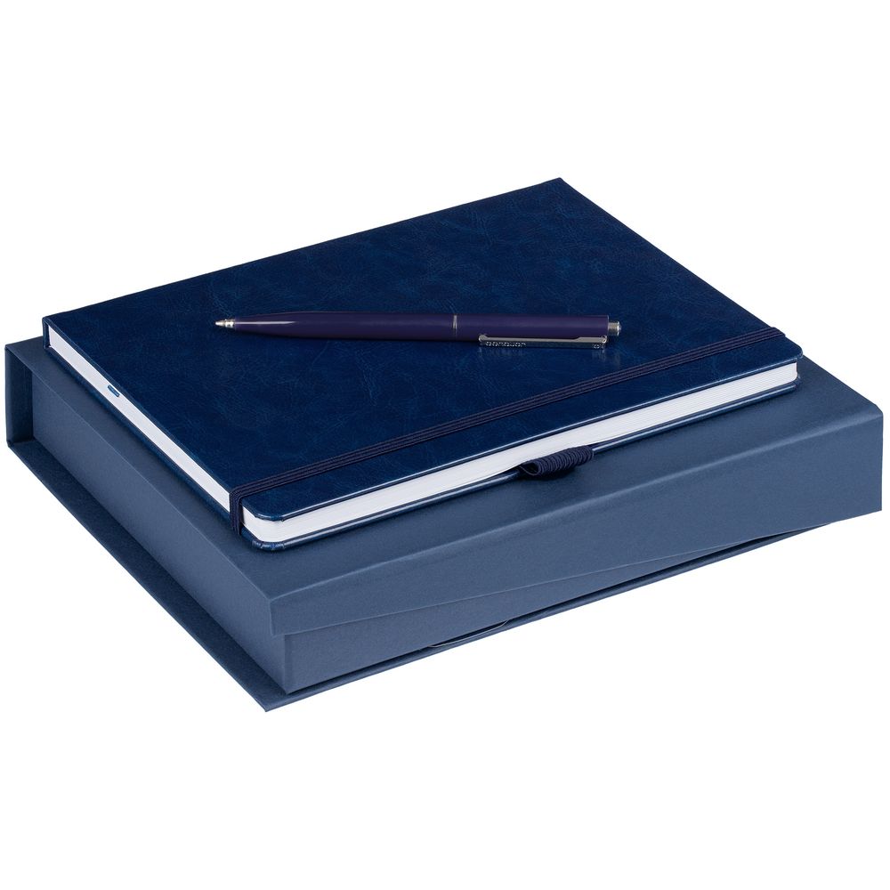 Набор Lucky, синий с логотипом