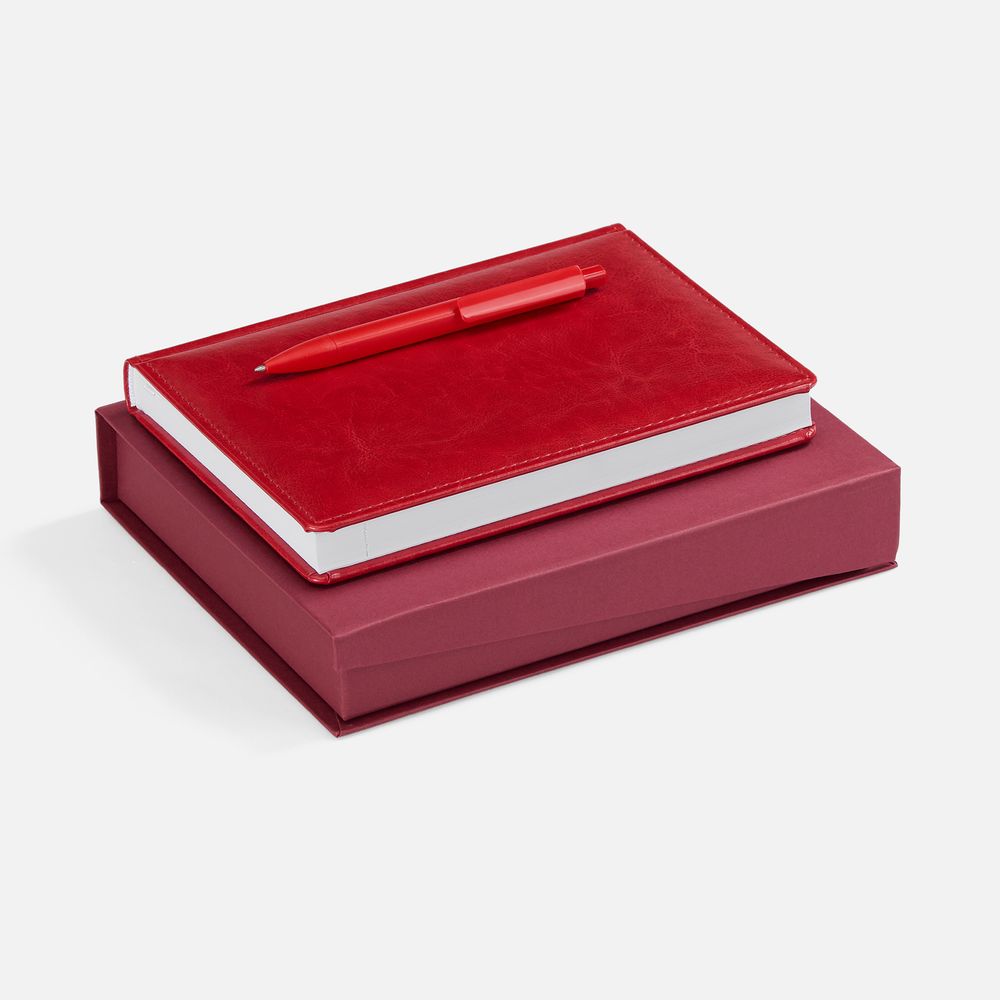 Набор Nebraska Duo, красный с логотипом