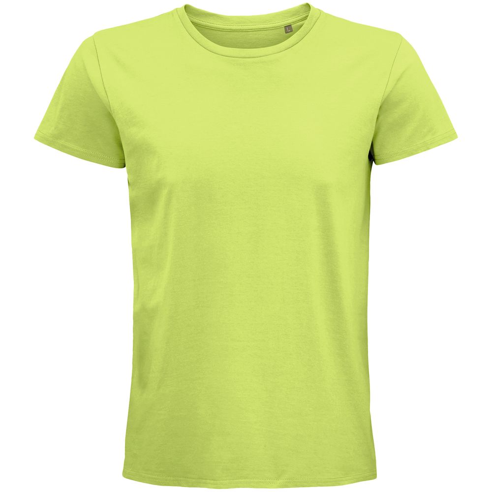 Футболка мужская Pioneer Men, зеленое яблоко с логотипом