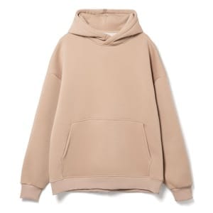 Худи Kulonga Oversize, бежевое (песочное) с логотипом