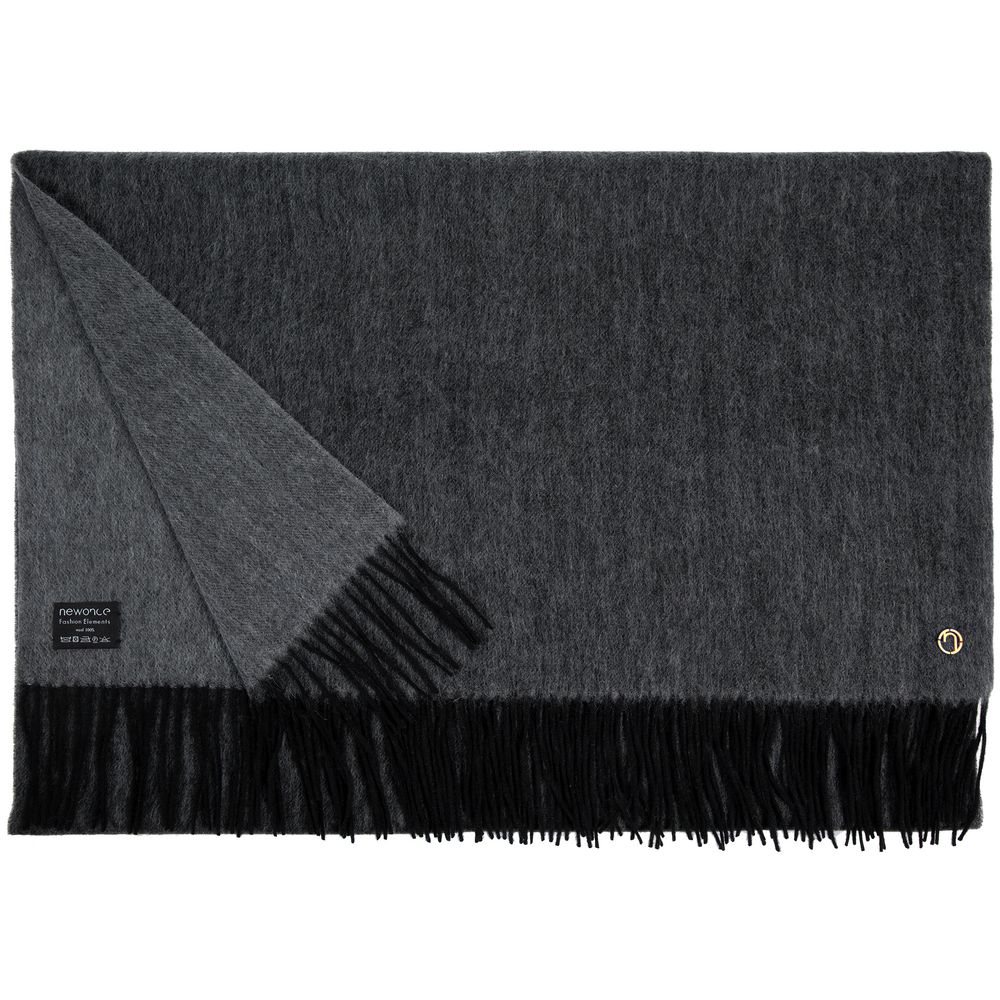 Палантин Gorgeous, черный с логотипом