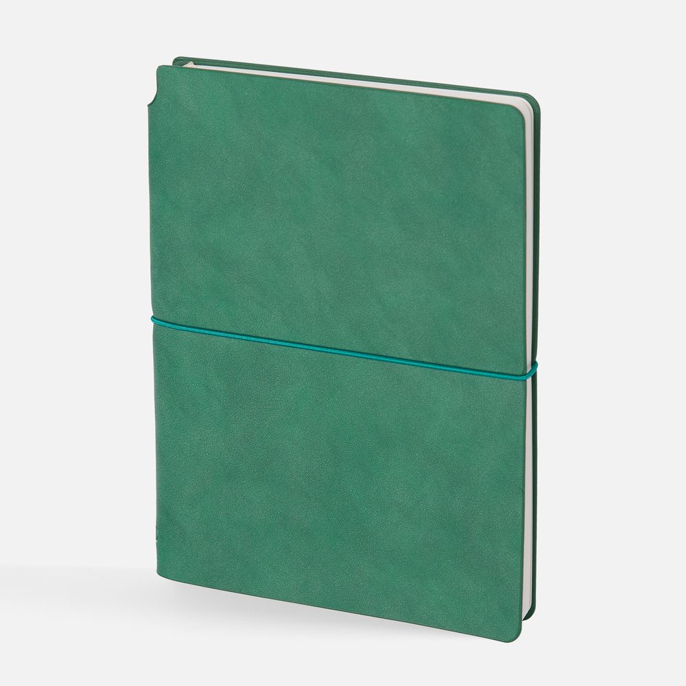 Ежедневник Kuka, недатированный, светло-зеленый с логотипом