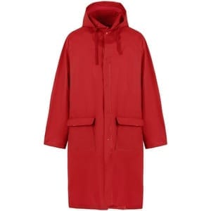 Дождевик RainDrop, красный с логотипом