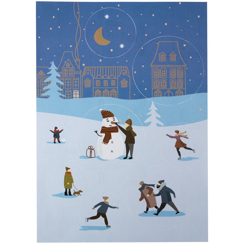 Набор стикеров «Новогоднее настроение» с логотипом