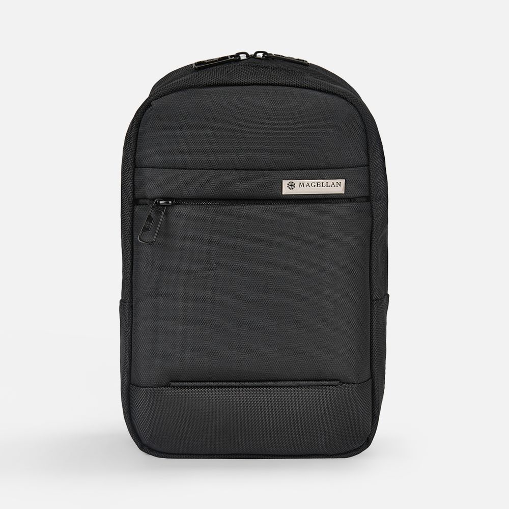 Рюкзак на одно плечо Discovery S, черный с логотипом