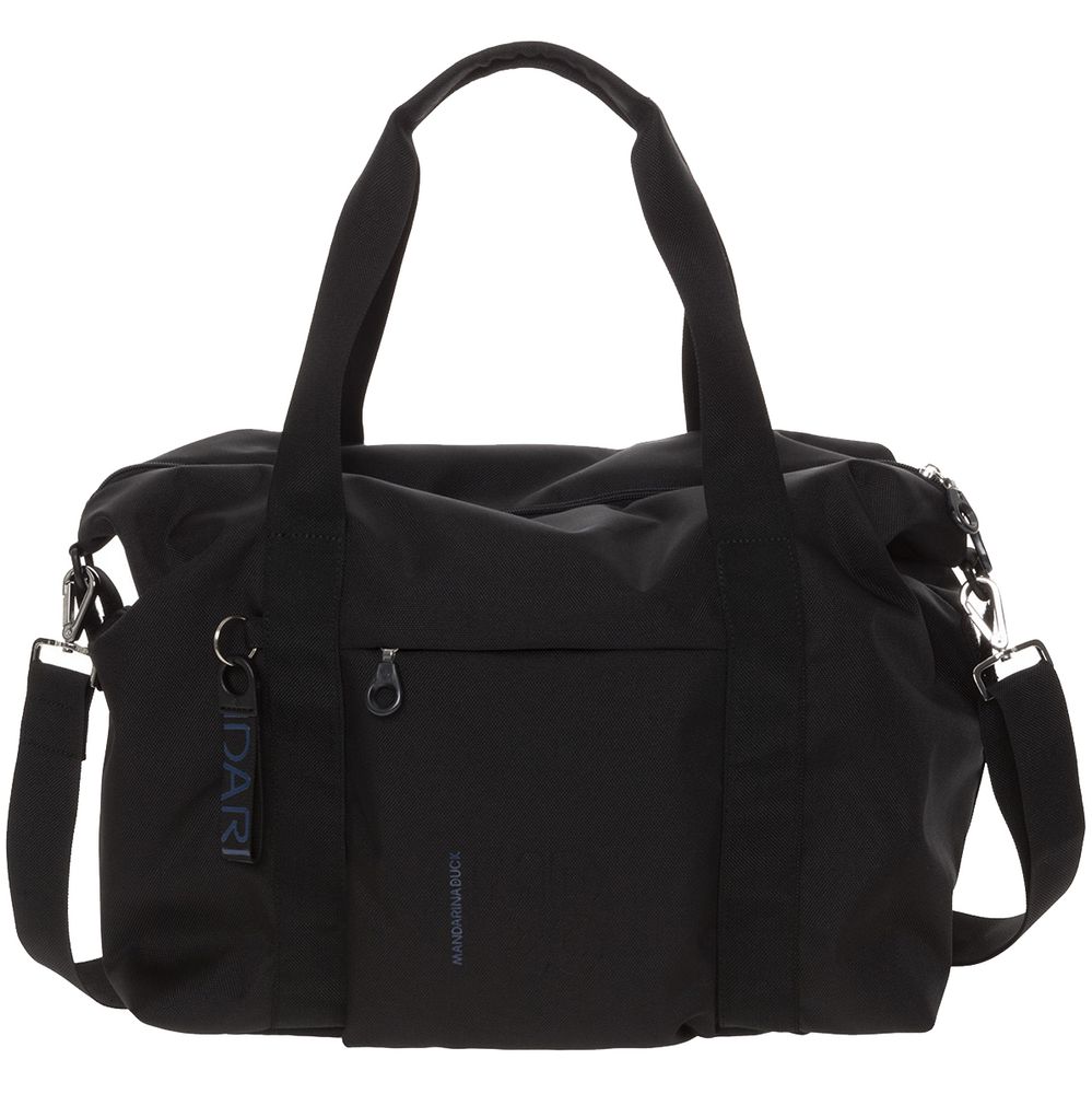 Сумка дорожная MD20 L, черная с логотипом