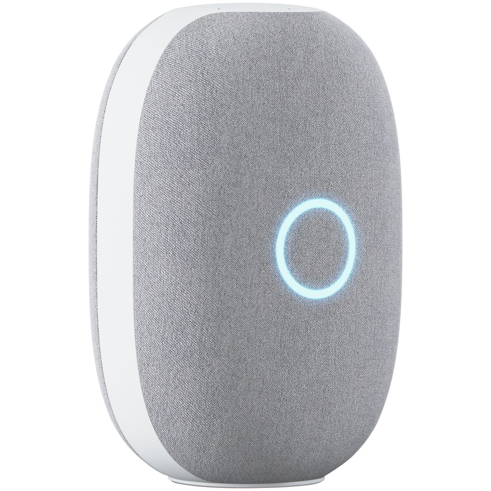 Умная колонка «Капсула» с помощником «Маруся», белая с логотипом