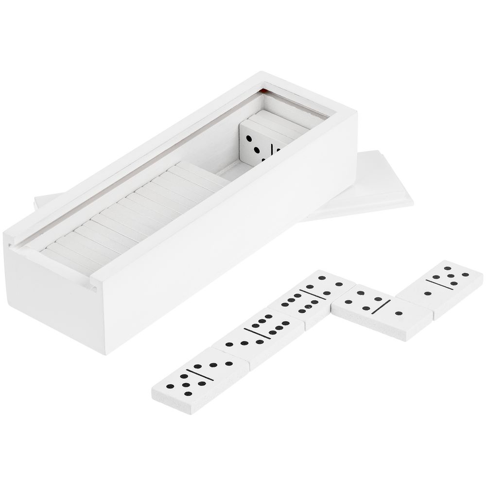 Домино Tickler, белое с логотипом