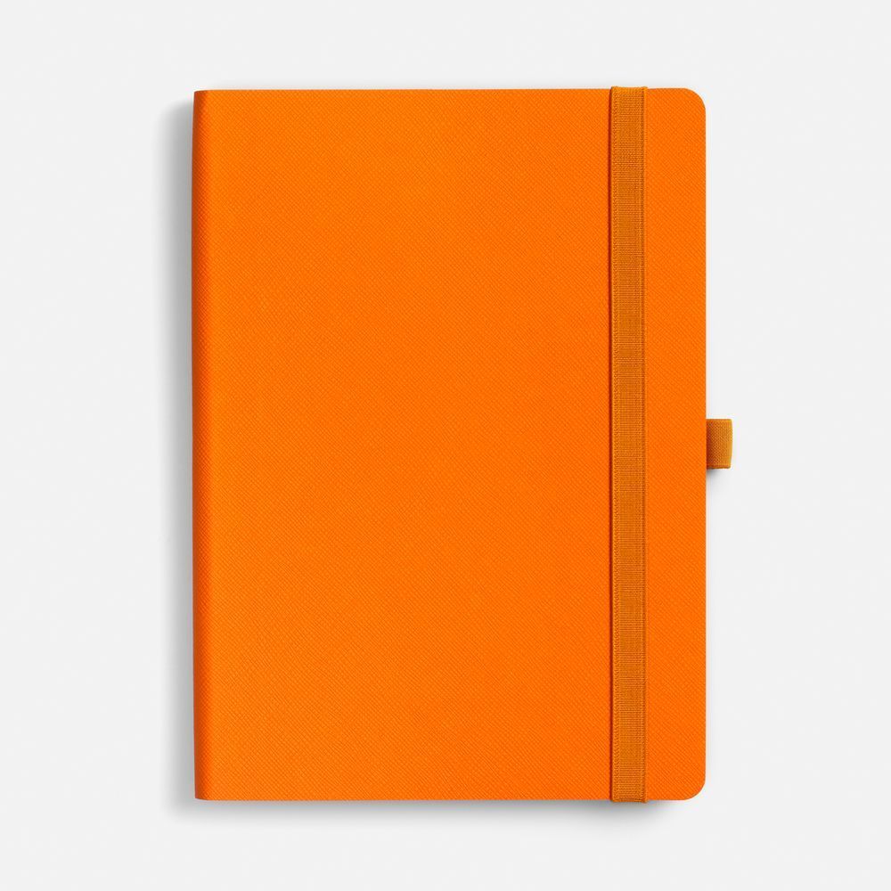 Ежедневник Peel Flex, недатированный, оранжевый Ежедневник Peel Flex, недатированный, оранжевый