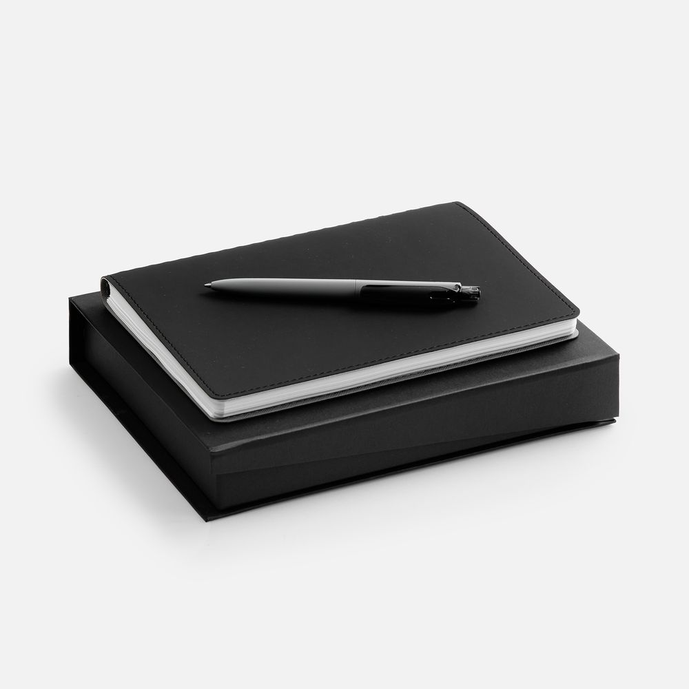 Набор Spring Shall, черный с серым с логотипом