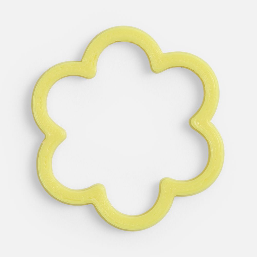 Подвеска Flora, 3D-печать на заказ, нарцисс с логотипом