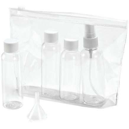 Дорожный набор емкостей для косметики Road Lord с логотипом