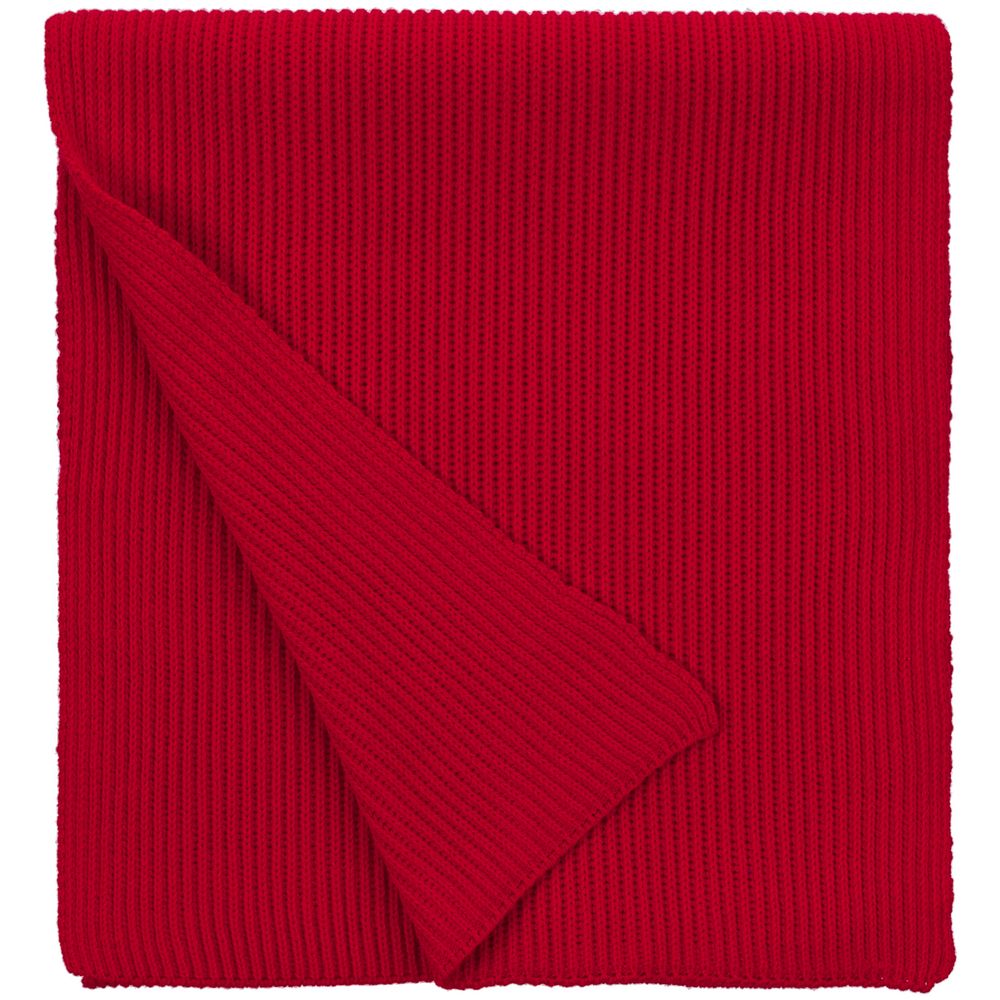 Шарф Life Explorer, красный (алый) с логотипом