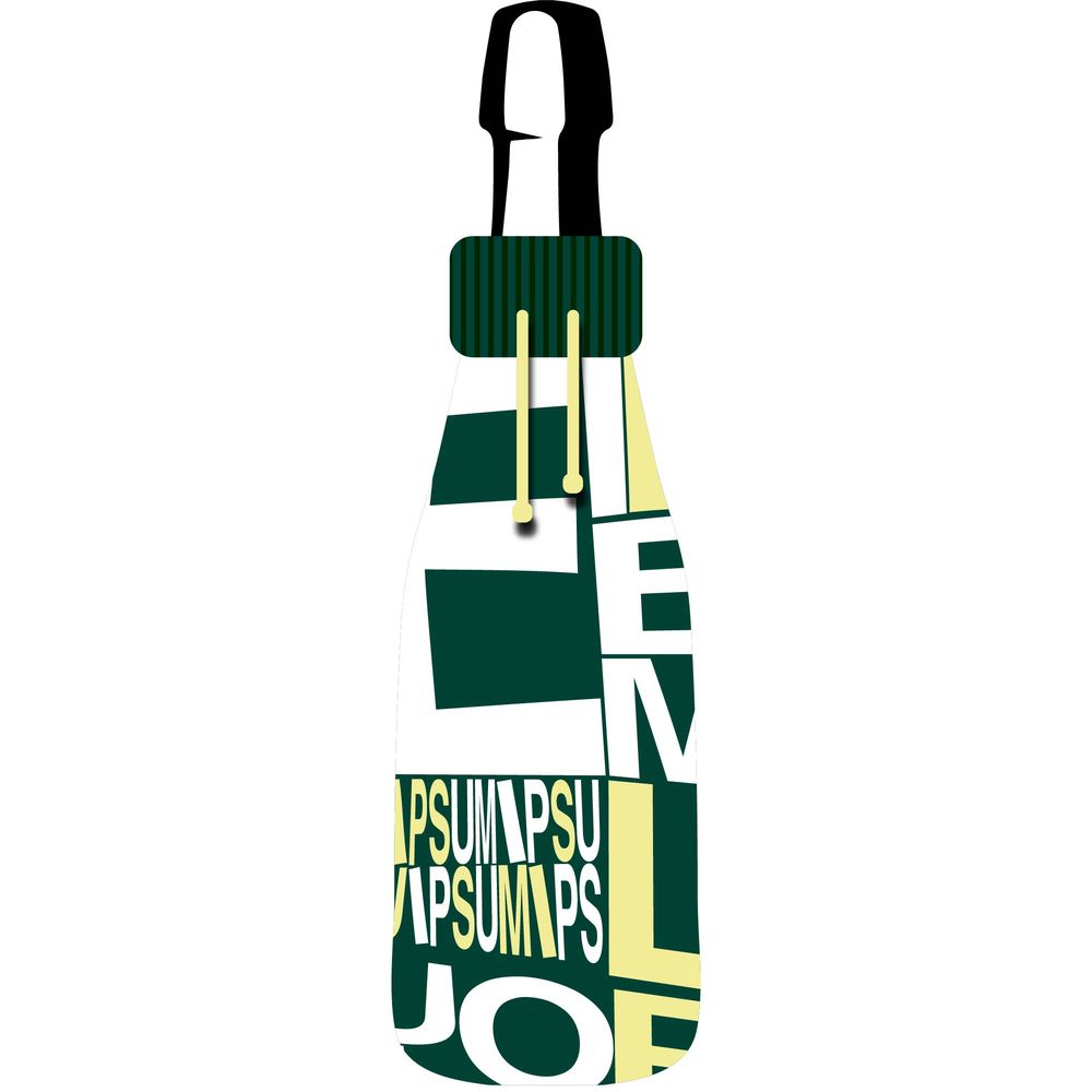 Чехол на бутылку на заказ Botti Net, акрил с логотипом