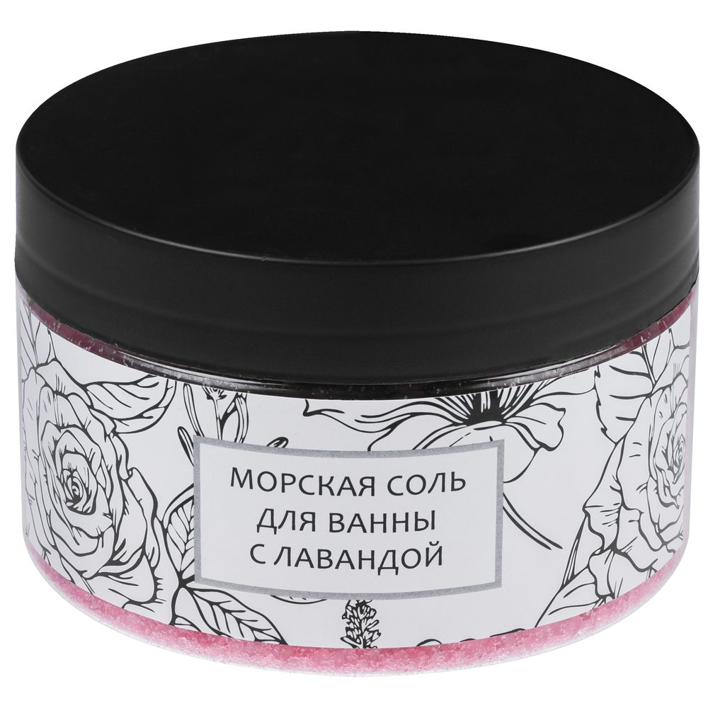 Соль для ванны Feeria в банке, с лавандой с логотипом