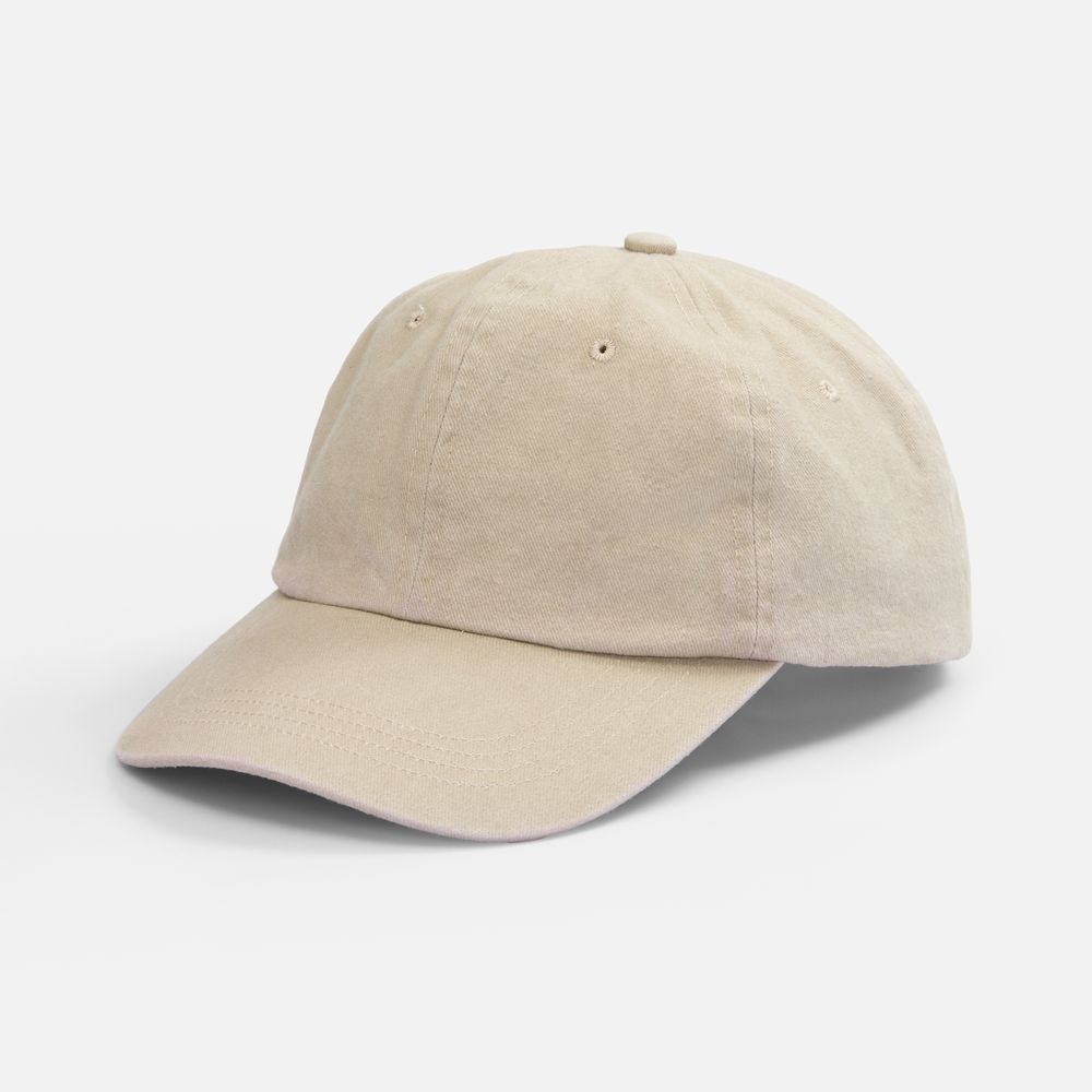 Бейсболка Berwi, бежевая с логотипом