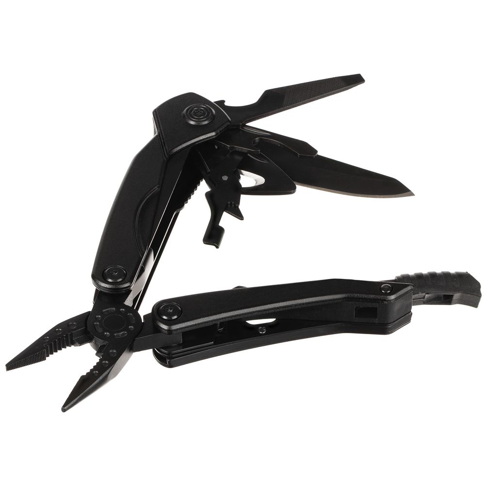 Мультитул Manwerk, черный с логотипом