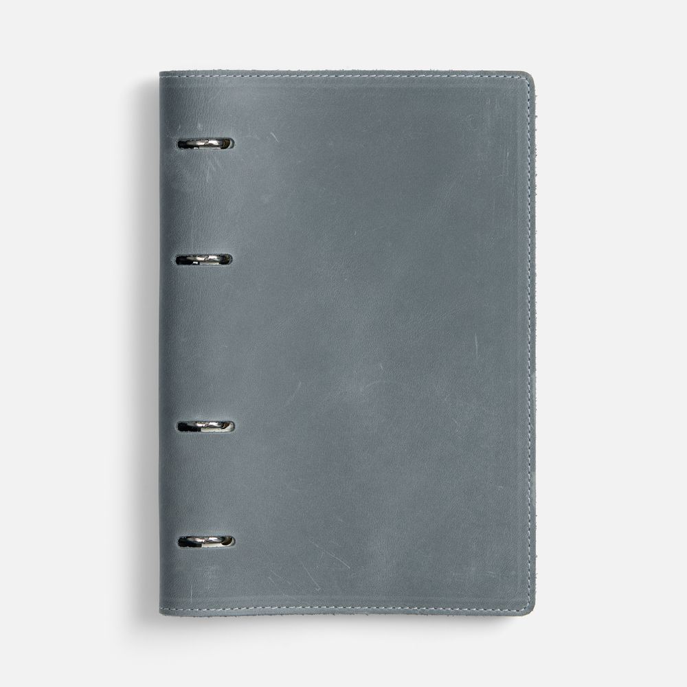 Ежедневник inStream, недатированный, серый с логотипом