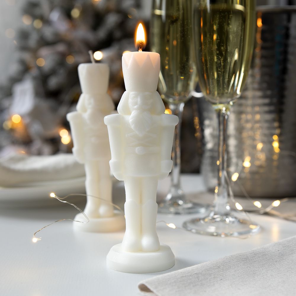 Свеча Lightguard, белая с логотипом