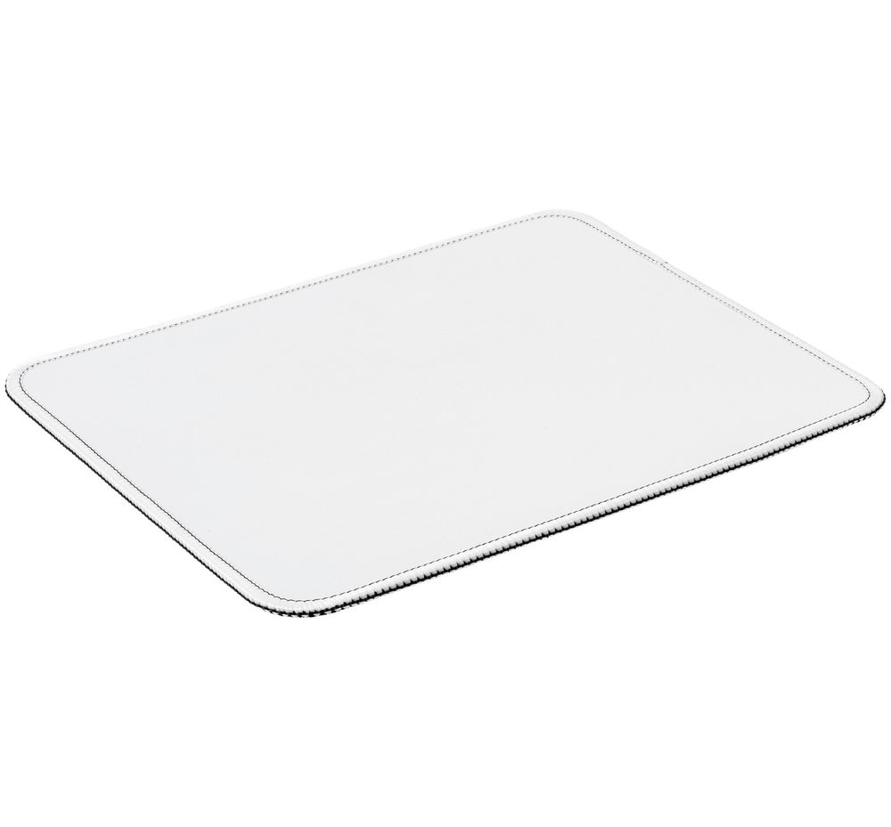 Коврик для мыши Paddo L, белый с логотипом