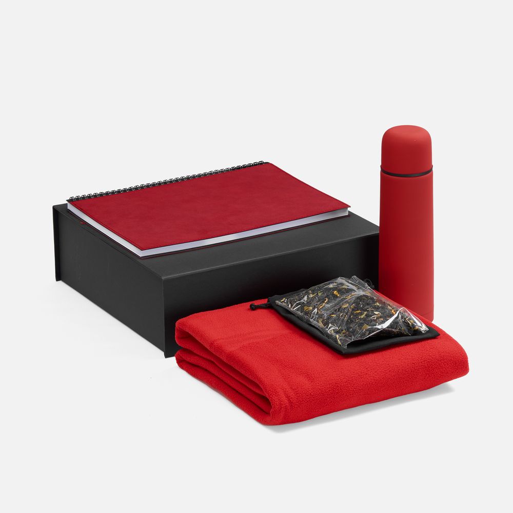 Набор Notera Maxi, красный с логотипом