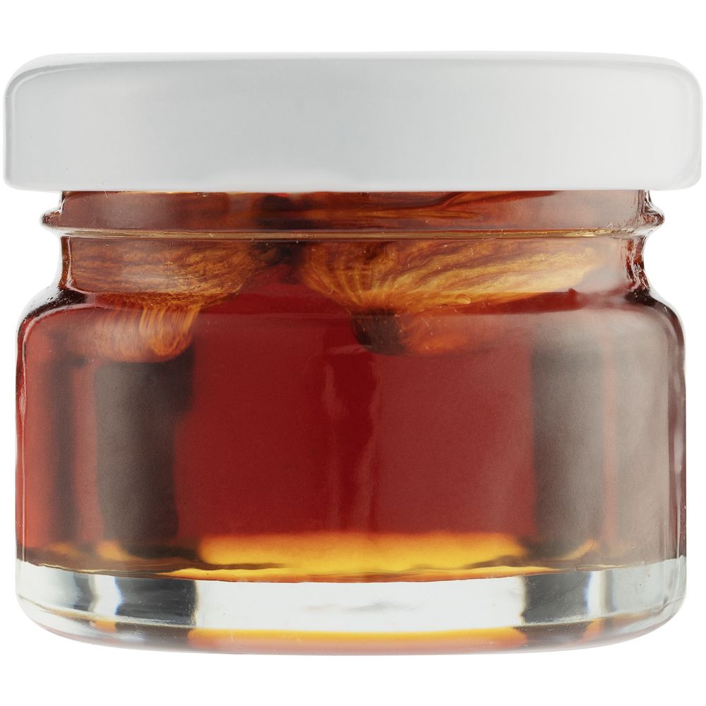 Миндаль Nutree в сиропе шиповника с логотипом