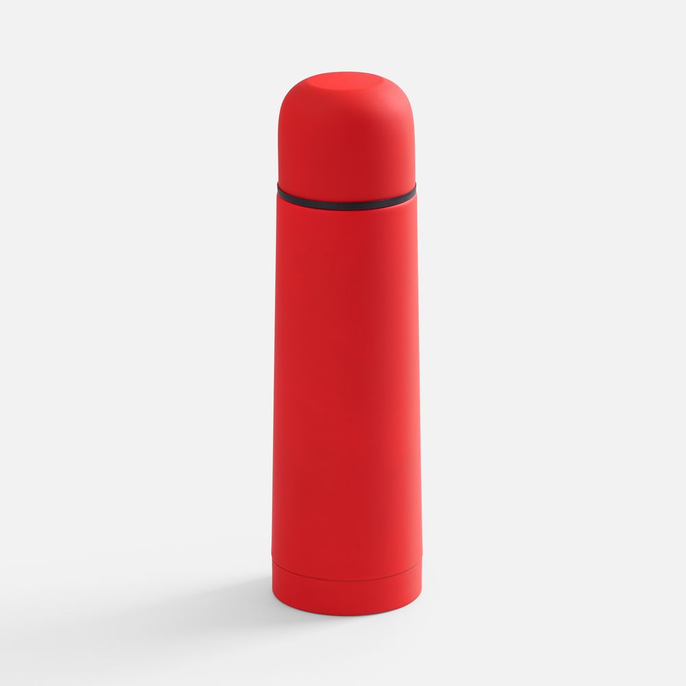 Термос Skydive, ver.2, красный с логотипом