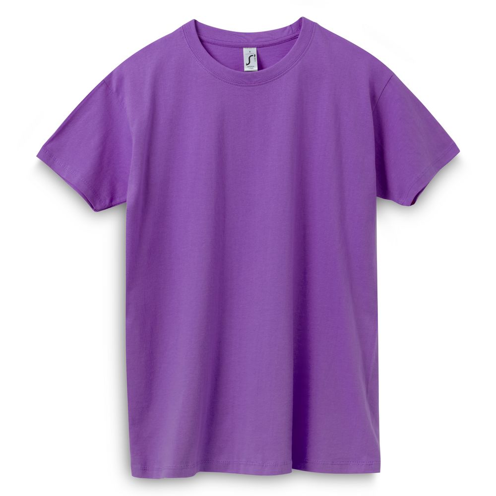 Футболка Imperial 190, фиолетовая с логотипом