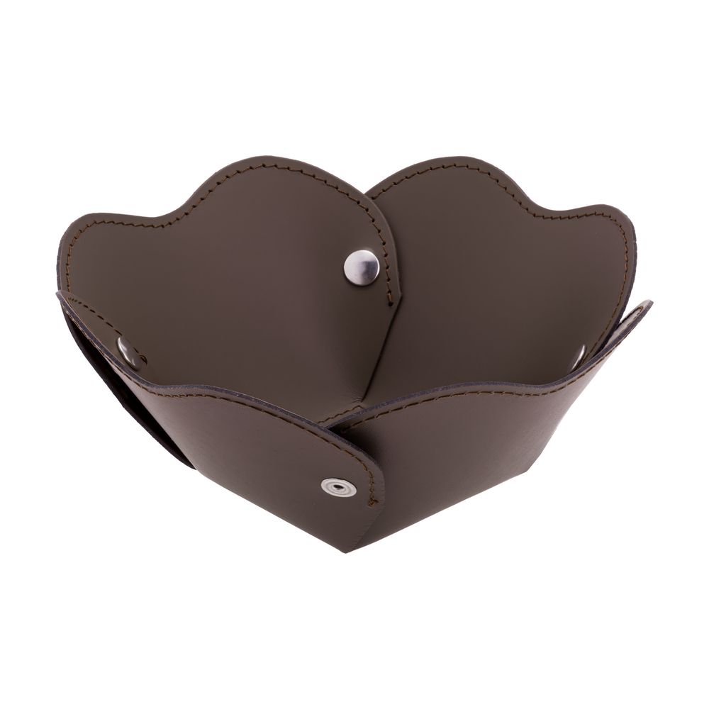 Корзина Corona, малая, коричневая с логотипом