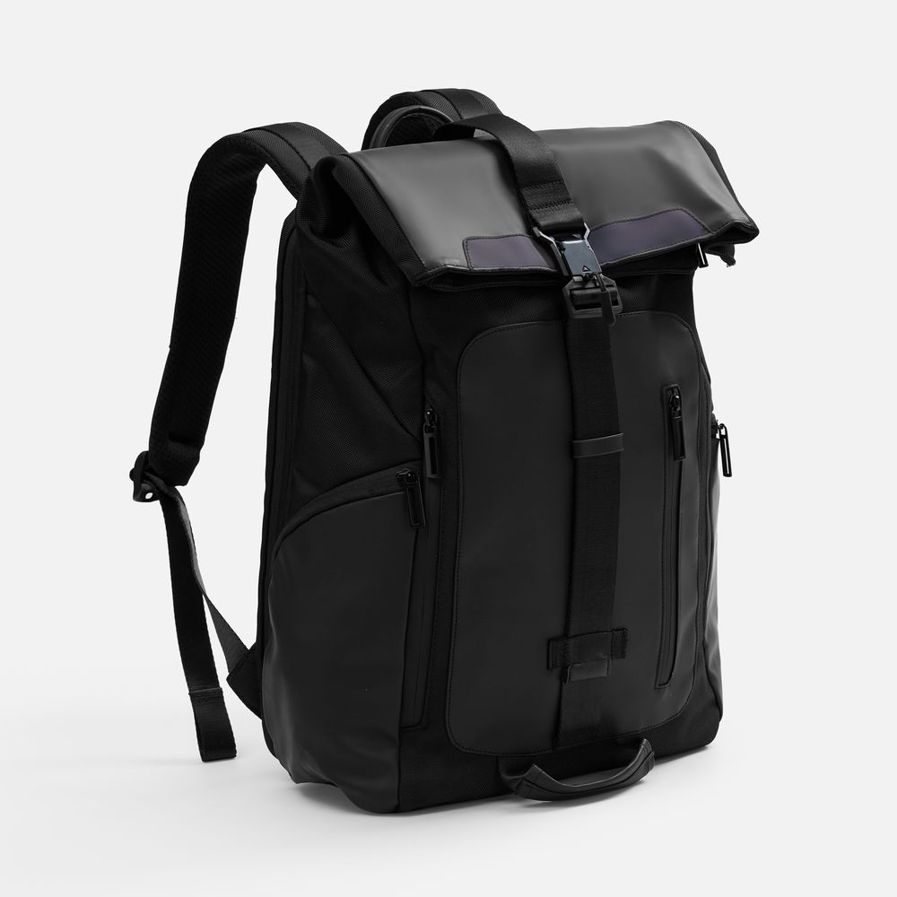 Рюкзак cosmoPolis, черный с логотипом