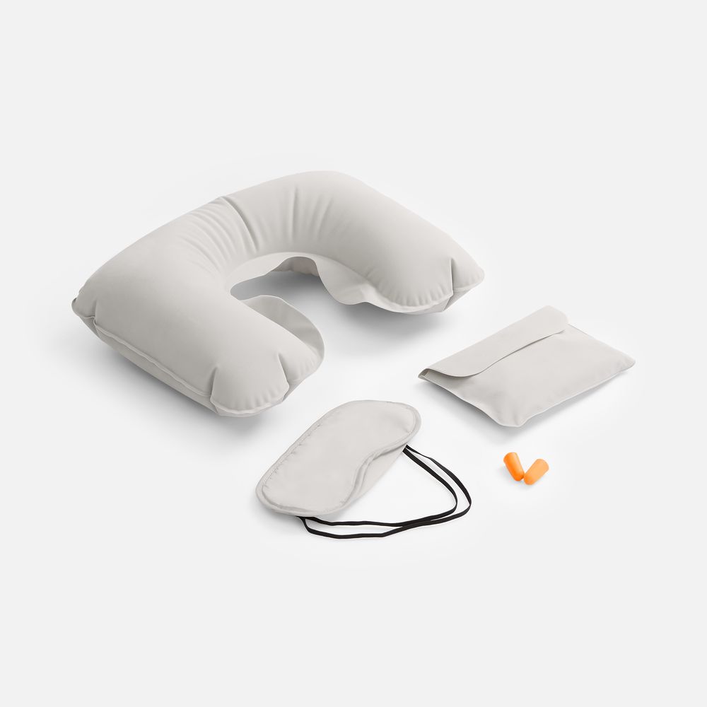 Набор для путешествий Essential, серый с логотипом