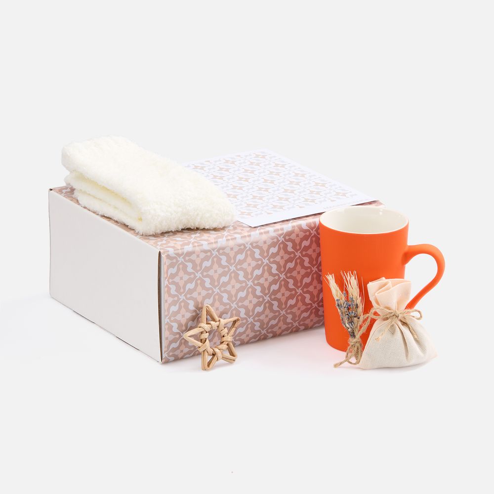 Набор Sockshire, оранжевый с логотипом