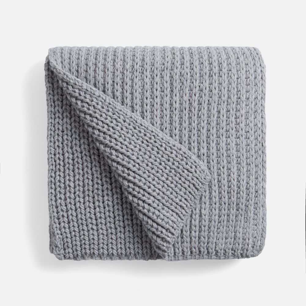 Шарф Nordkapp, светло-серый меланж с логотипом