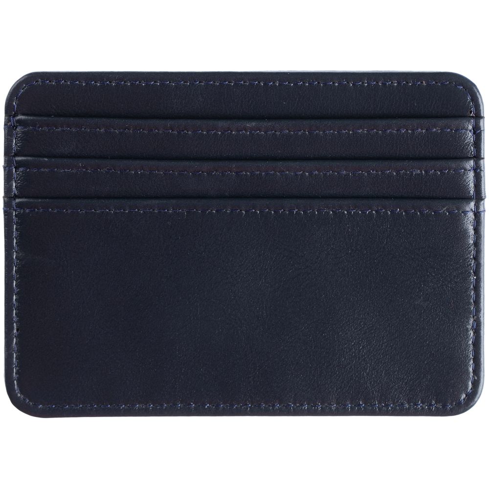 Чехол для карт Signature, синий с логотипом