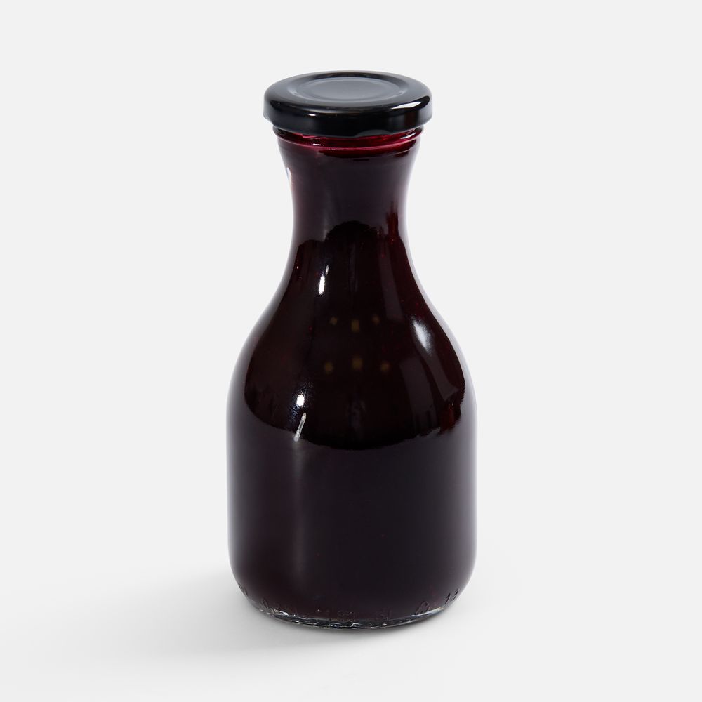 Соус Zesty, черника и бурбон с логотипом