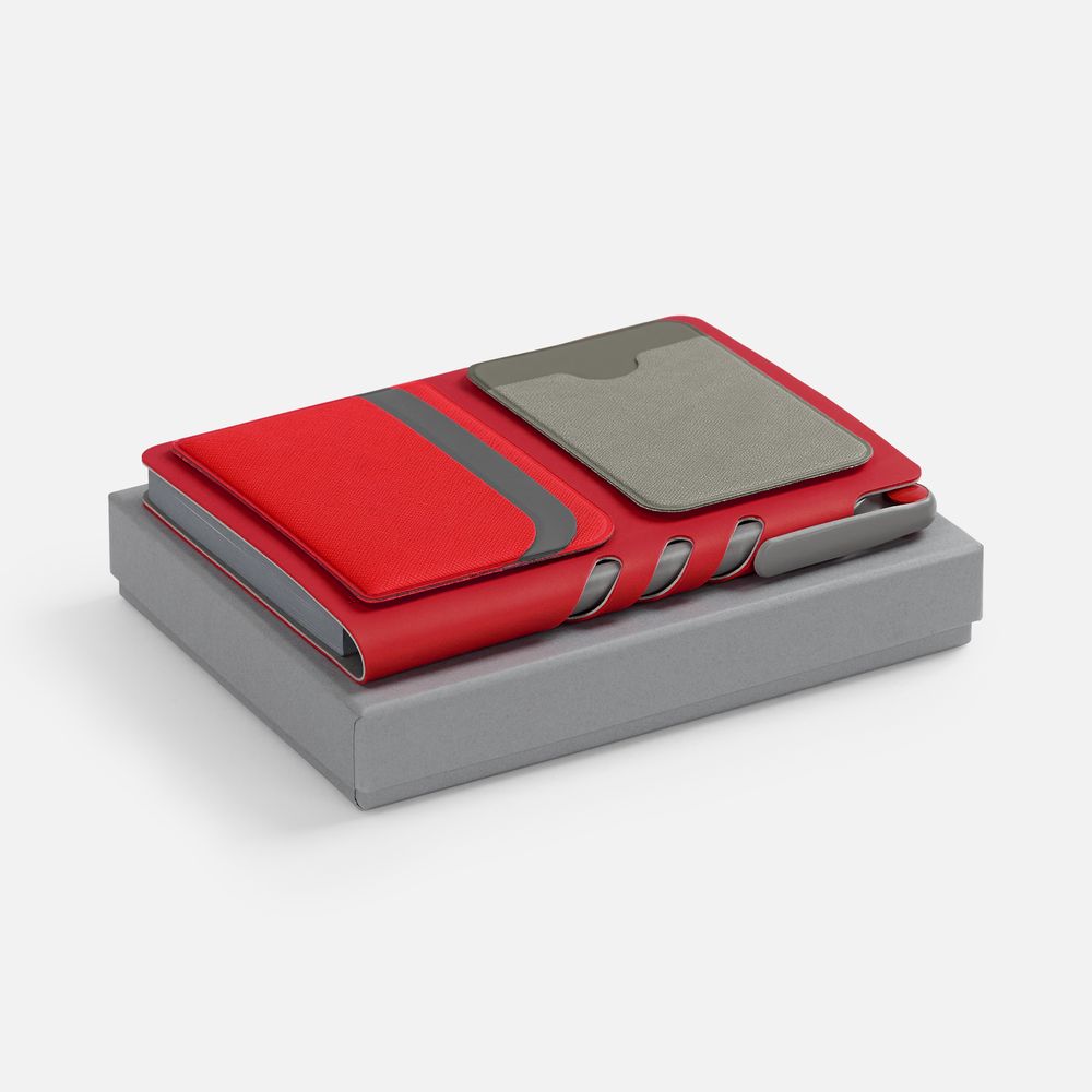 Набор Flexpen Dual, красный с логотипом