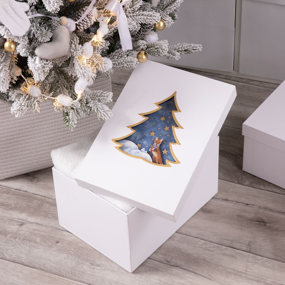 Коробка Christmas Tree, L с логотипом