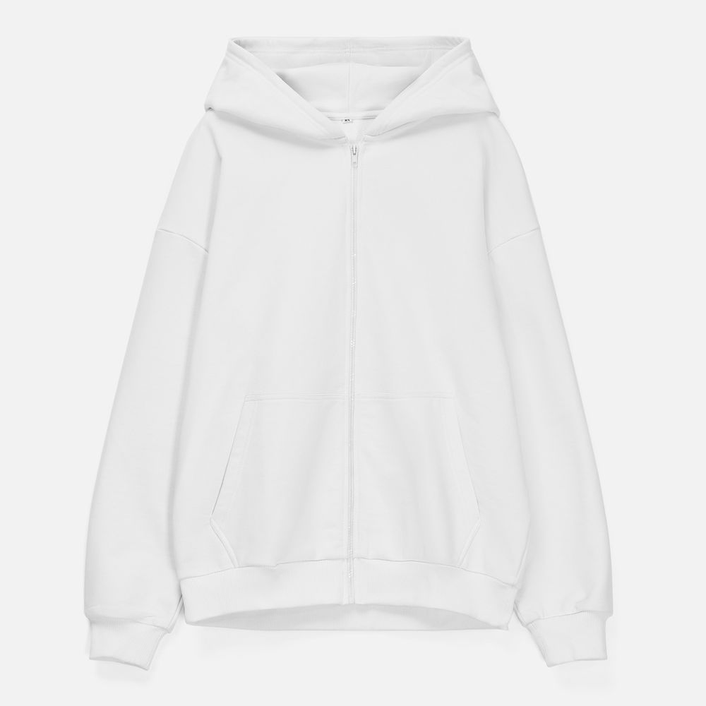 Толстовка унисекс оверсайз Sartoro, белая, размер 3XL/4XL