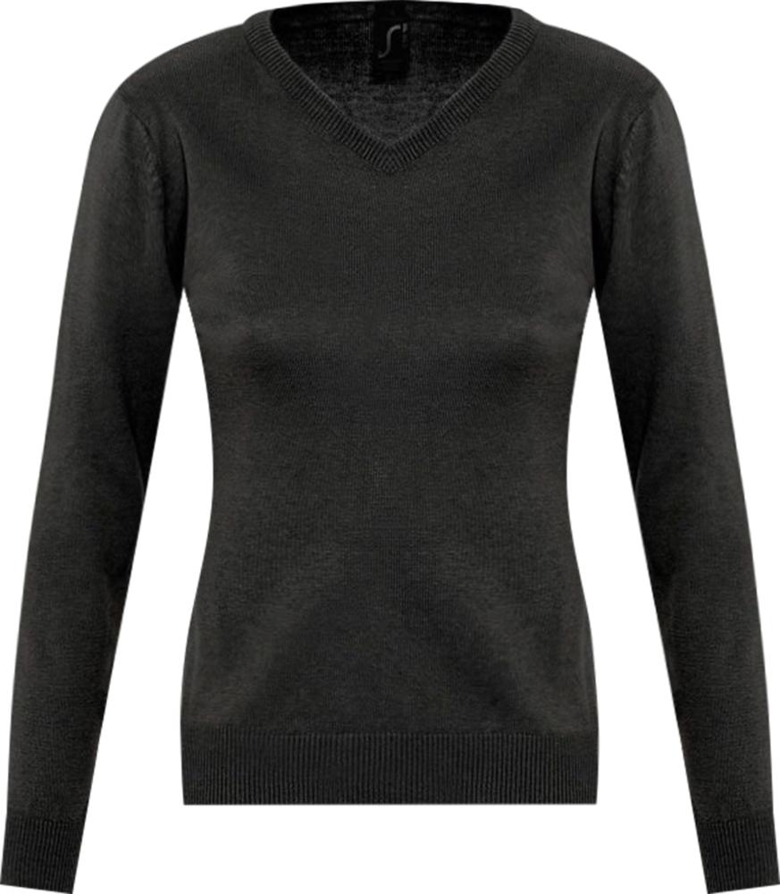 Джемпер женский Galaxy Women, черный с логотипом