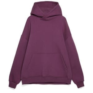 Худи Kulonga Oversize, фиолетовое с логотипом