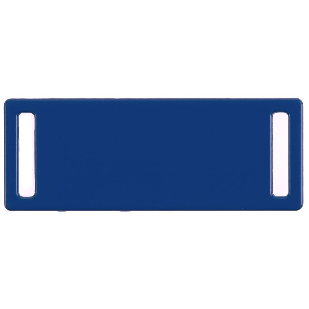 Шильдик металлический Kova, синий с логотипом