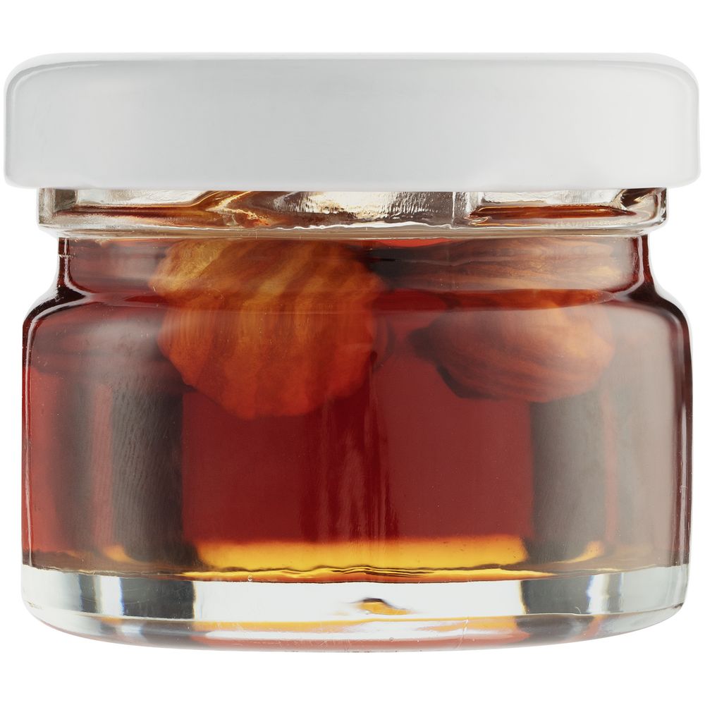 Лесные орехи Nutree в сиропе шиповника с логотипом