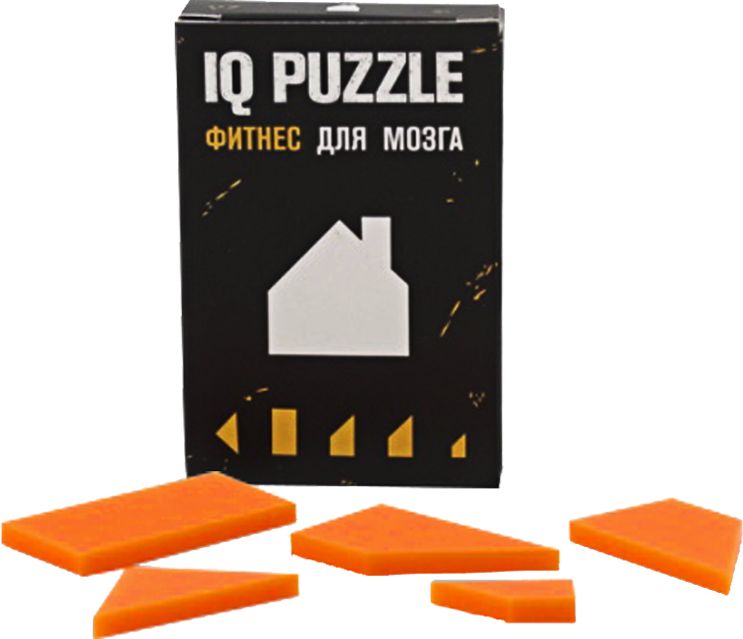 Головоломка IQ Puzzle, домик с логотипом