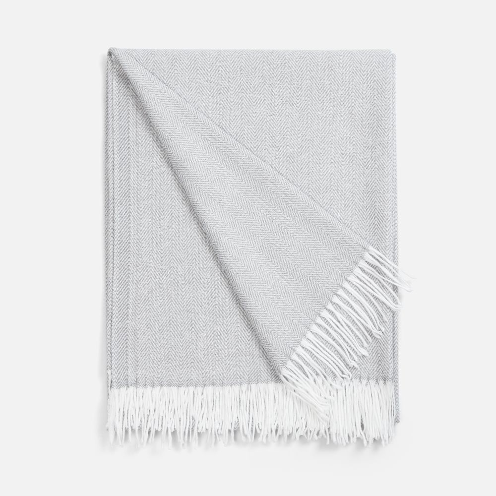 Плед «Гирвас», светло-серый с логотипом