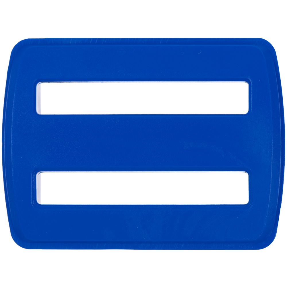 Пряжка — регулятор ремня Fermo, синяя с логотипом