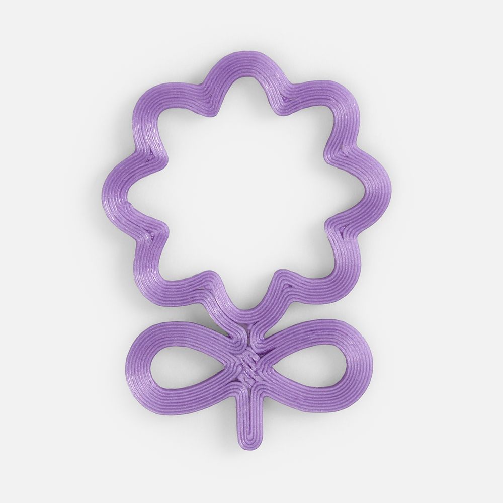 Подвеска Flora, 3D-печать на заказ, георгин с логотипом