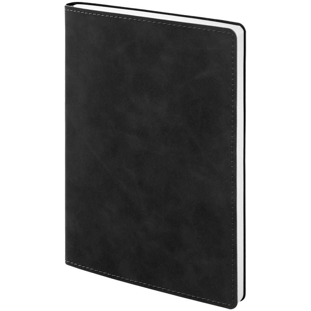 Ежедневник Urban, недатированный, черный с логотипом