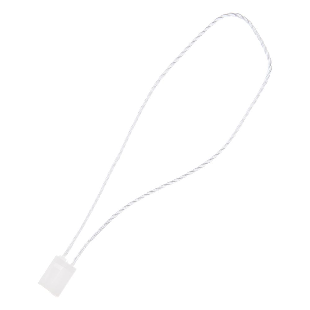 Микропломба для этикетки Tagholder, белая с логотипом