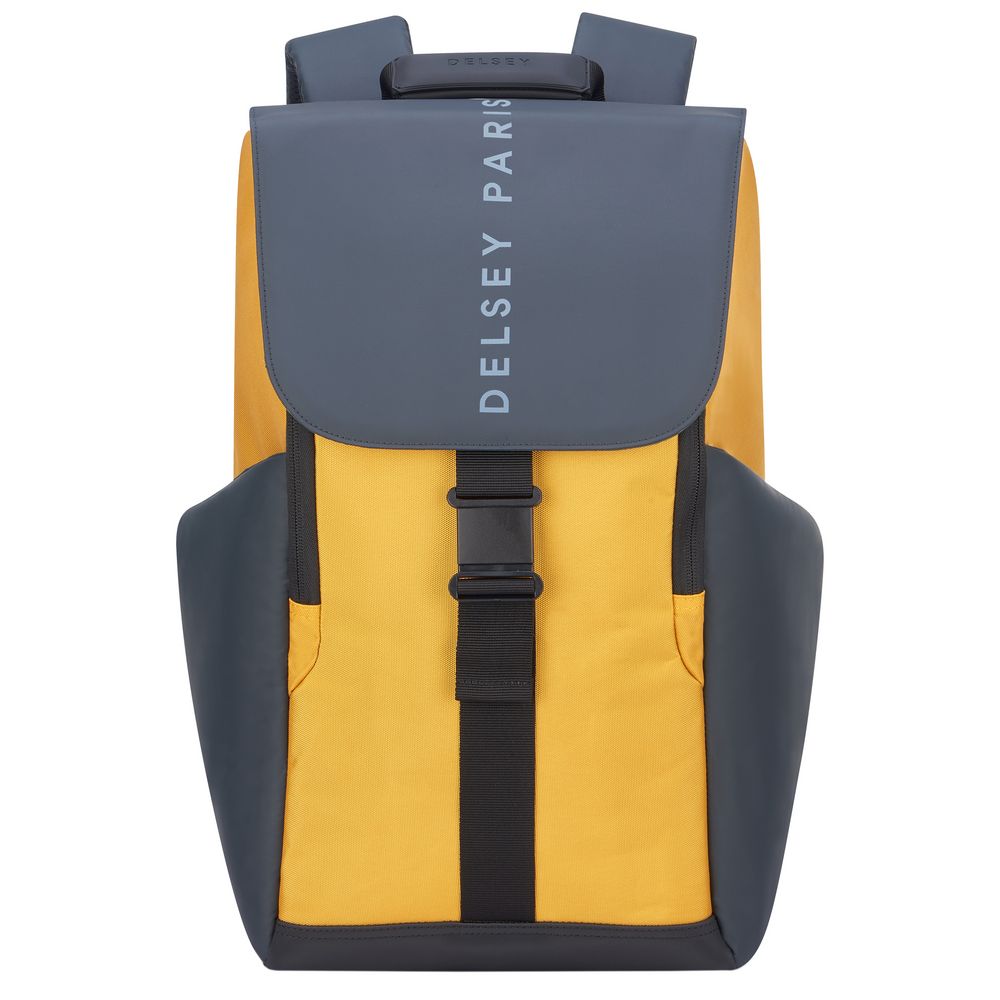 Рюкзак для ноутбука Securflap, желтый с логотипом