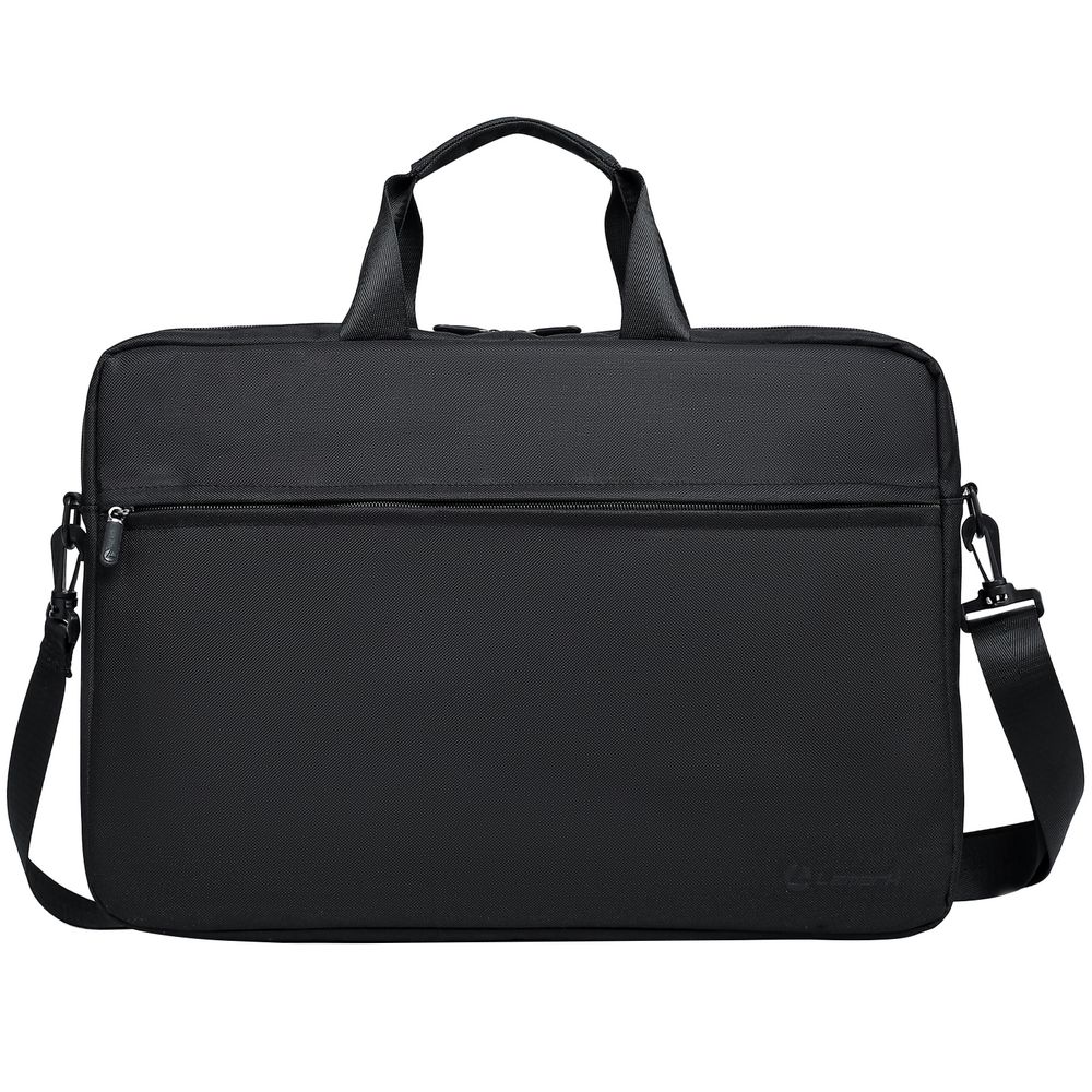 Сумка для ноутбука L217, черная с логотипом